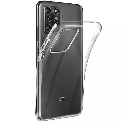 For ZTE BLADE V30 SHOCKPROOF TPU CLEAR CASE SOFT SILICONE GEL BACK SLIM COVER • $3.75