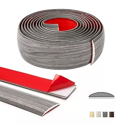 10ft Peel N Stick Trim MoldingVinyl Floor Transition StripLaminate Floor Strip • $19.99