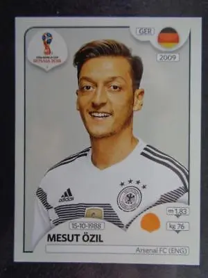 Panini World Cup 2018 Russia - Mesut Özil Germany No. 447 • £1