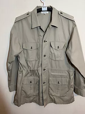 Travelsmith Men's Cotton Utility Jacket Safari Jacket 2XL • $54