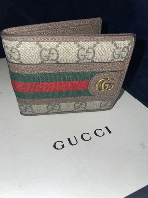 $134.50 • Buy Gucci Authentic Ophidia Mens Wallet 100% Positive FB!