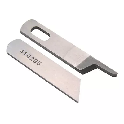 $8.49 • Buy 1SET#50143403+50145403 Upper+Lower Knife Blade Fit For Bernina Bernette Serger 