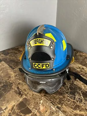 Morning Pride Ben 2 Traditional Firefighter Helmet HT-BF2-HDO Neck Flap Googles • $349