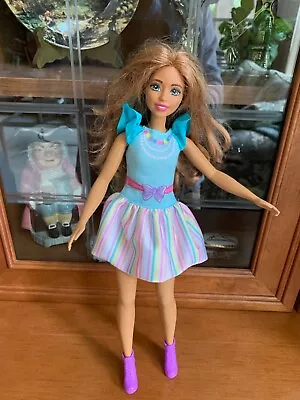 My First Barbie Doll 2022 13.5  Tall ~Easy To Dress~ Soft Poseable Rubbery Body • $4.99