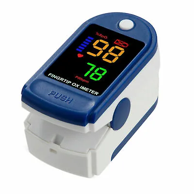 Finger Pulse Oximeter Blood Oxygen Sensor O2 SpO2 Monitor Heart Rate • $7.89