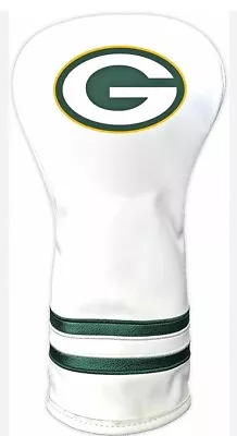 NFL Green Bay Packers Retro Golf Driver Headcover White & Green • $17.59