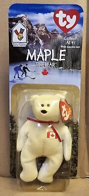 McDONALDS Ty Beanie Baby Maple The Bear Original Packaging • $0.99