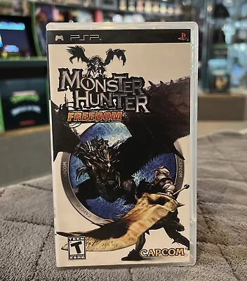 Monster Hunter Freedom Sony PSP 2006 Complete CIB - W/ PSP Sticker • $22.99