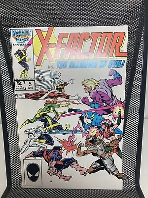 X Factor #5 June 1986 1st Appearance Of Apocalypse VF Condition • $14.99