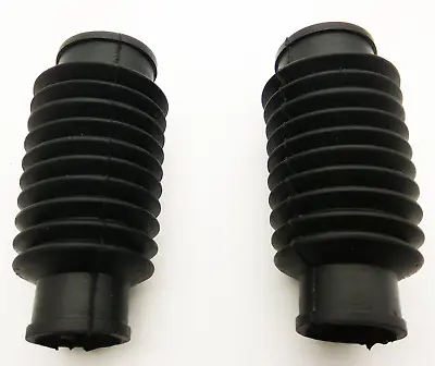 2x 120mm Motorcycle Fork Rubber Boot Gaitors Dust Shock Jacket Cover 27x35mm • £22.99