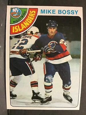 1978-79 Topps Hockey #115 Mike Bossy New York Islanders Rookie Card RC Sku123C • $29.99