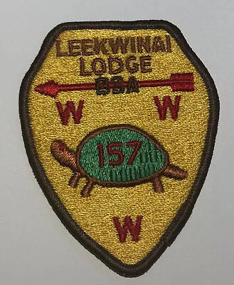 OA Lodge 157 Leekwinai  Patch Boy Scout Illinois CC3 • $5.99