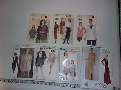 Vogue Sewing Patterns Assorted Sized  • $1.75