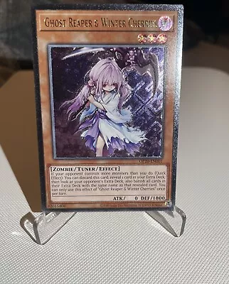 Yugioh Ghost Reaper & Winter Cherries OP20-EN001 Ultimate Rare NM • £12