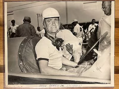 Vintage 1940s AAA Race Car Driver 8x10 Photo Cecil Green 4th In 1950 Indy 500 • $25