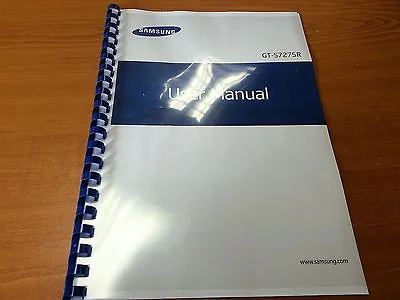 Samsung Galaxy Ace 3 Gt-s7275r Printed Instruction Manual Guide 117 Pages A5 • £13.99