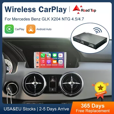 Wireless CarPlay Android Auto Retrofit Kits For Mercedes Benz GLK X204 2013-2015 • $239