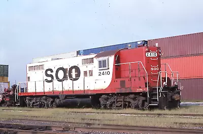 Soo Line GP9 # 2410 @ Schiller Park IL 8/29/1993 • $2.75