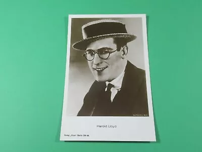 Vintage Harold Lloyd B & W Photo Postcard American Silent Film Actor • $3.75