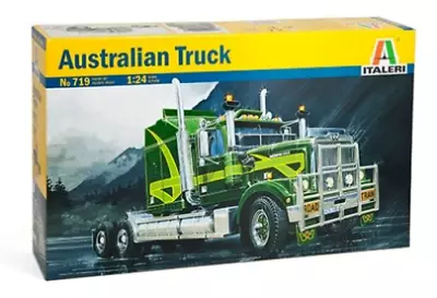 Italeri Australian Semi Truck Cab 1/24  719 Plastic Model Kit Big Rig • $94.95