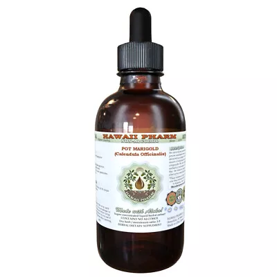 $19.95 • Buy Pot Marigold (Calendula Officinalis) Organic Dried Flowers Liquid Extract