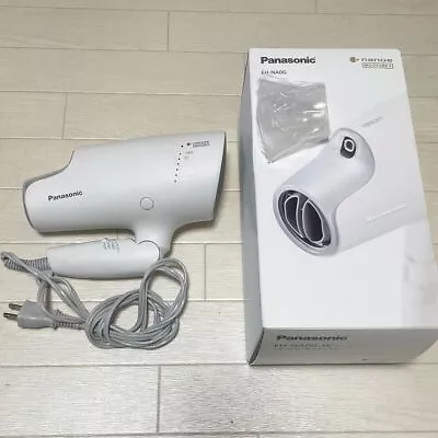 Panasonic Hair Dryer Nano Care Nanoe & Mineral Warm White EH-NA0G-W 100V Japan • £195.42
