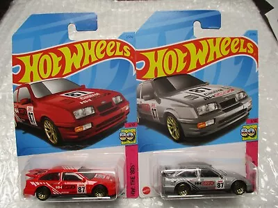 Hot Wheels 2023 Mainline - '87 Ford Sierra Cosworth #2 Set (hw: The '80s 01/10) • $19.99