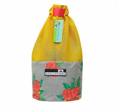 Adidas By Stella McCartney Women's Summer Backpack Sack Bag Floral Mesh Holiday • $44.10