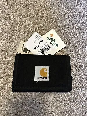 Carhartt Wip Alec Black Wallet • £30.99