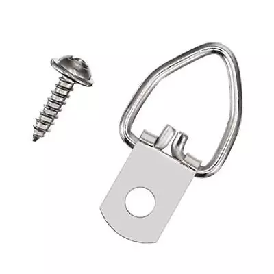 D Ring Picture Hangers （100 Pack） Heavy Duty With Screws For Hanging Clock  • $21.29