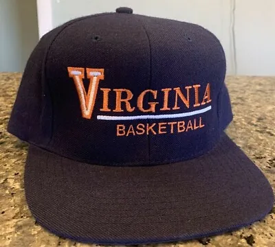 Virginia Cavaliers Hat Cap Snapback Basketball Vintage 90s Nissin Single Bar NWT • $16.77