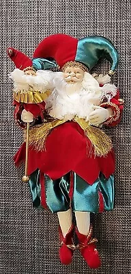 Midwest Importers Of Cannon Falls Santa Claus Jester 14 Inches Ceramic Face Hand • $49.99