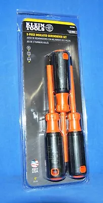 Klein Tools 85073INS Screwdriver Set 1000V Insulated 3-Piece • $27.95