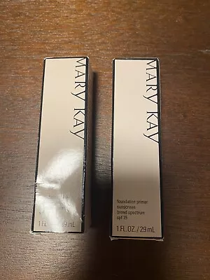 Mary Kay Foundation Primer Sunscreen - SPF 15 - 29ml Exp. 08/14 • $14