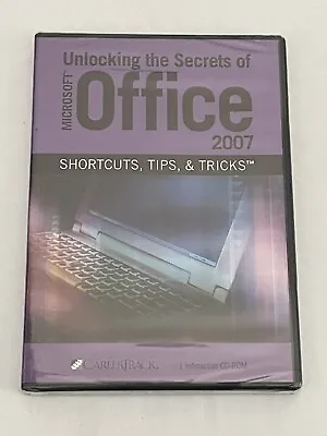 Unlocking The Secrets Of MICROSOFT OFFICE 2007 CD-ROM Shortcuts New Sealed 0823 • $14.99