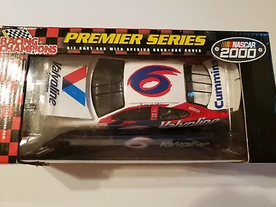 $15 • Buy Premier Series 1:24 #6 Mark Martin 2000 Nascar Valvoline With Car Cover.