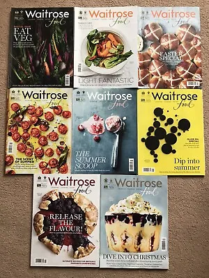 £9 • Buy Waitrose  Food Magazine 2017  Bundle - 8 Months