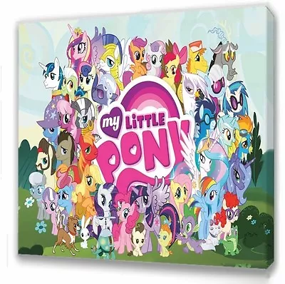 My Little Pony VI Kids Bedroom Canvas Picture • £7.49