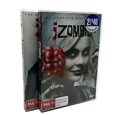 IZombie: The Complete First & Second Season (DVD 2015) Region 4 • $19.99