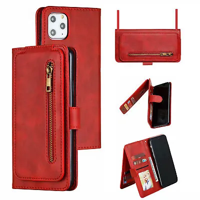 Magnetic Leather Wallet Flip Case For Samsung Galaxy S24 S23 Ultra S22 Plus S21  • £49.73