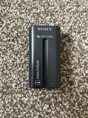 Original Sony NP-F330 7.2v  5.0Wh Info Lithium Camcorder Battery FAST SHIPPING • £28