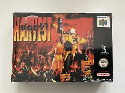 Body Harvest N64 Nintendo 64 Game PAL UK Sealed • £500