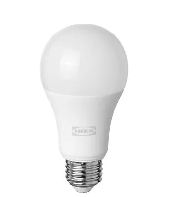 TRÅDFRI LED Bulb E26 1100 Lumen Smart Wireless Dimmable/White Spectrum Globe • $14.99