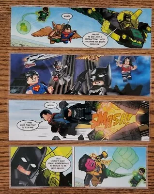 DC Justice League Superman Batman Green Lantern Handmade Laminated Bookmarks • $2.99