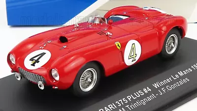 Ferrari 375 Plus 5.0L V12 Spider Team Scuderia #4 Winner 1954 24h Le Mans In 1:4 • $49.95