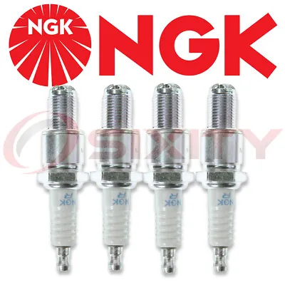 4 For Mazda RX 7 1981 1982 1983 1984 1985 Spark Plugs NGK Resistor BR8EQ14 2329 • $31.68