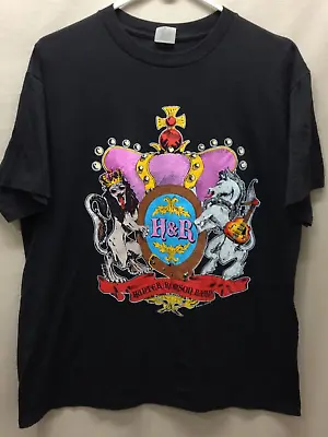 Men's Vintage Rock Band (c)1988 H&R Hunter Ronson Band 88 Tour T-shirt XL (A834) • $60