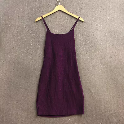 Unbranded Dress Costume Women's Size Small Lurex Vintage Purple Drawstring NWOT • $15.99