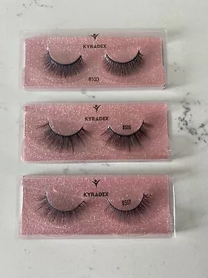 3D Mink Eyelashes - Multi Pack Of 3 - • £5.99