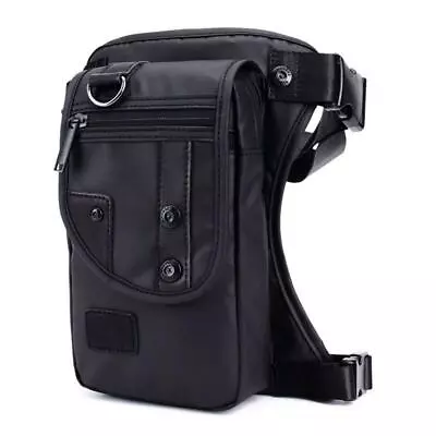 Motorcycle Riding Cross Body Waterproof Oxford Cloth Waist Thigh Leg Drop Bag • $28.70